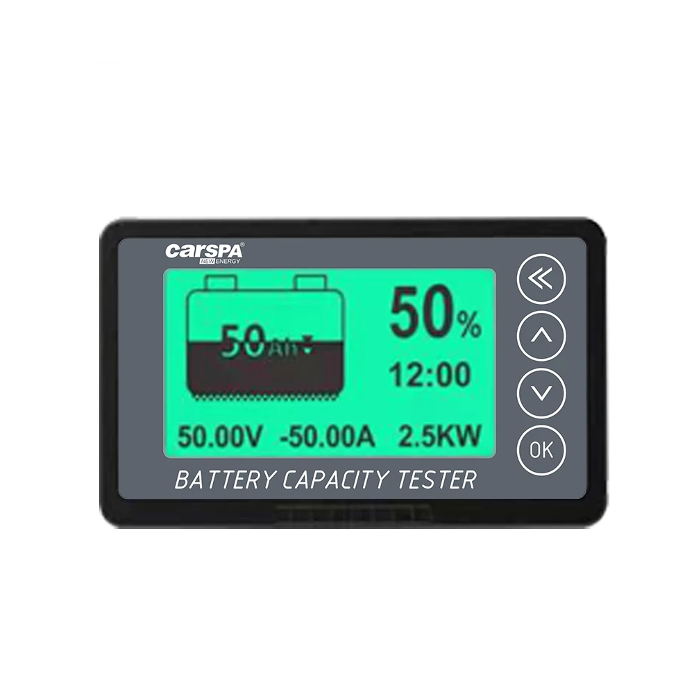 

Высокоточный тестер емкости аккумулятора CARSPA BM500, 120 В, 75 а, а