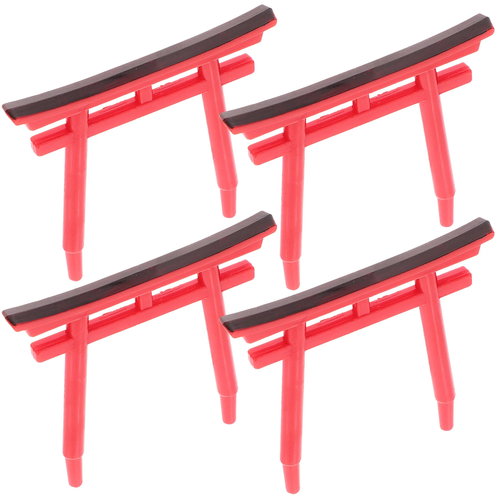 4 шт. мини-аквариум мост украшения японский храм арка игрушки для аквариума