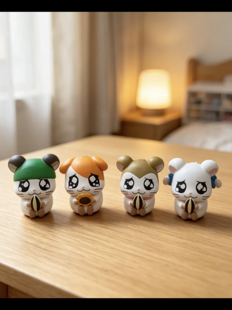 Коллекционная фигурка-хамстер Bandai Namco Gashapon Hamtaro Vol 02 с семенами подсолнуха, настольное украшение (art.: 3920dc5bceaff) - 3920dc5bceaff