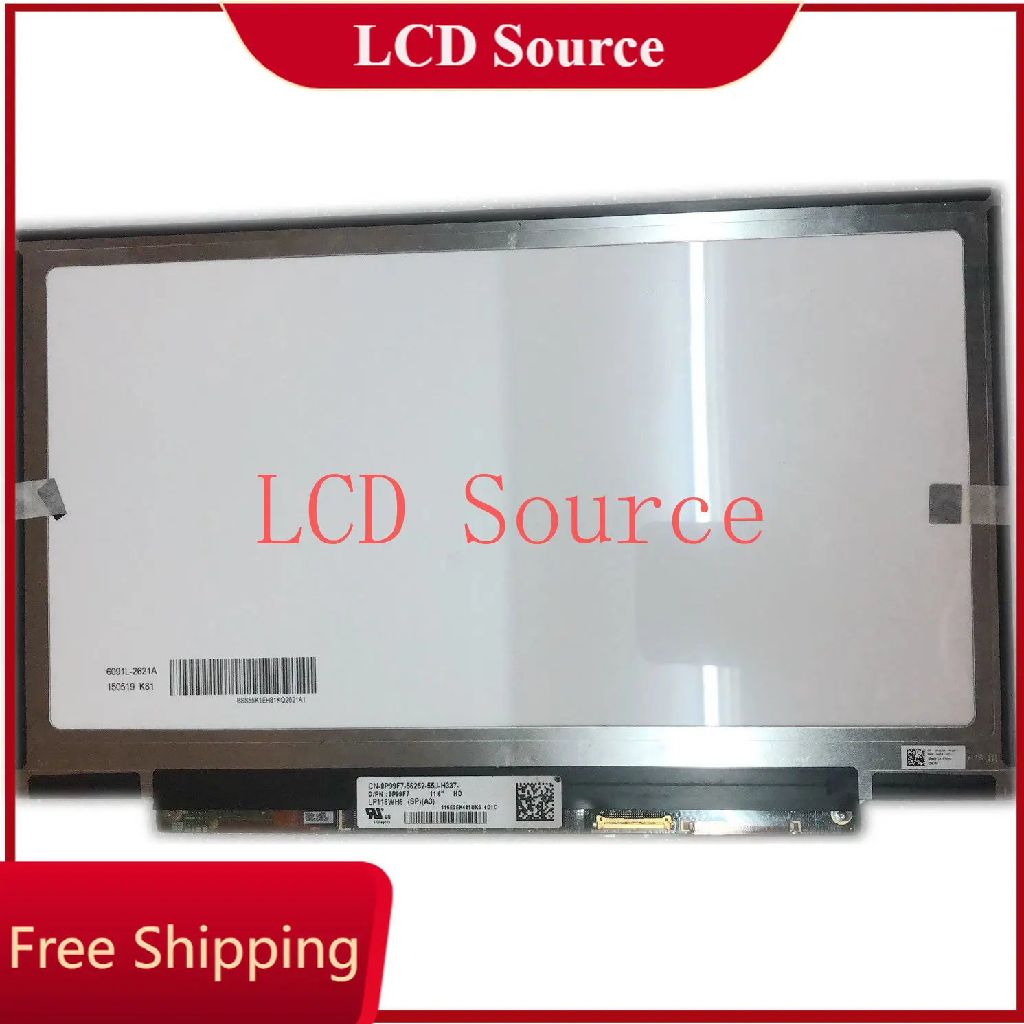 

LP116WH6 SPA3 1366X768 LCD SCREEN PANEL 11.6 IPS