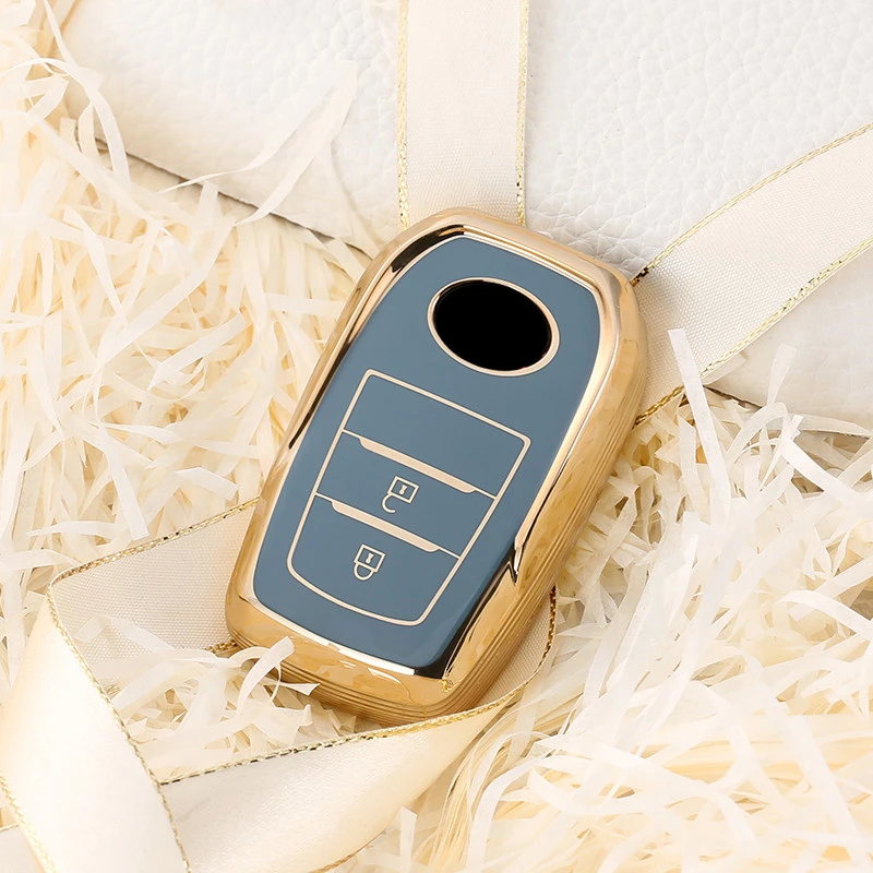 

Soft Car Key Case For Toyota Rav4 2011 2012 2013 2014 2015 2016 2017 2018 2019 2020 Cover Accessories Car-Styling Holder Shell