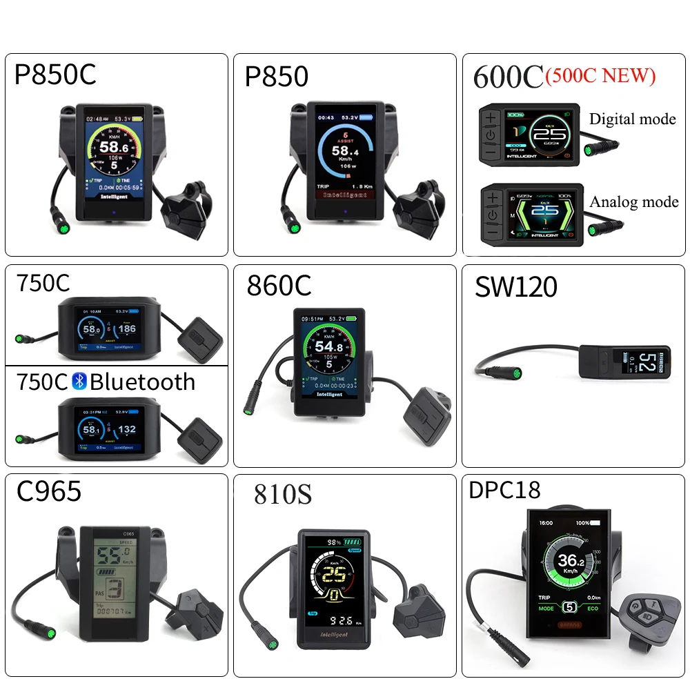 Индикатор счетчика Ebike P850C 850C DPC18 C965 500C средняя ступица приводной двигатель