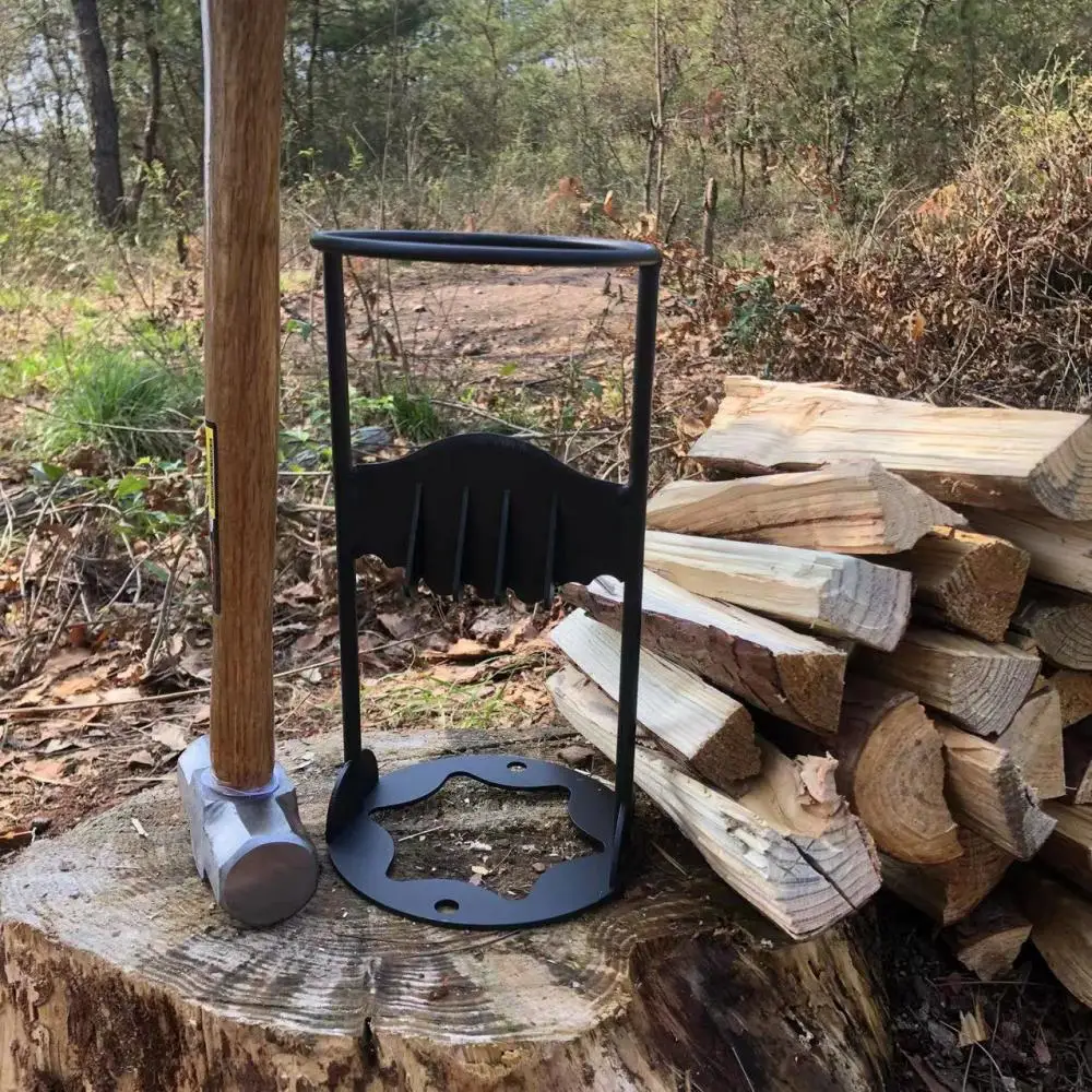 

Ручной топор для дрова, топор для дрова, дистрибьютор для дрова ручной работы, Чугунное плетение, сплиттер для дрова, уличные инструменты, св...