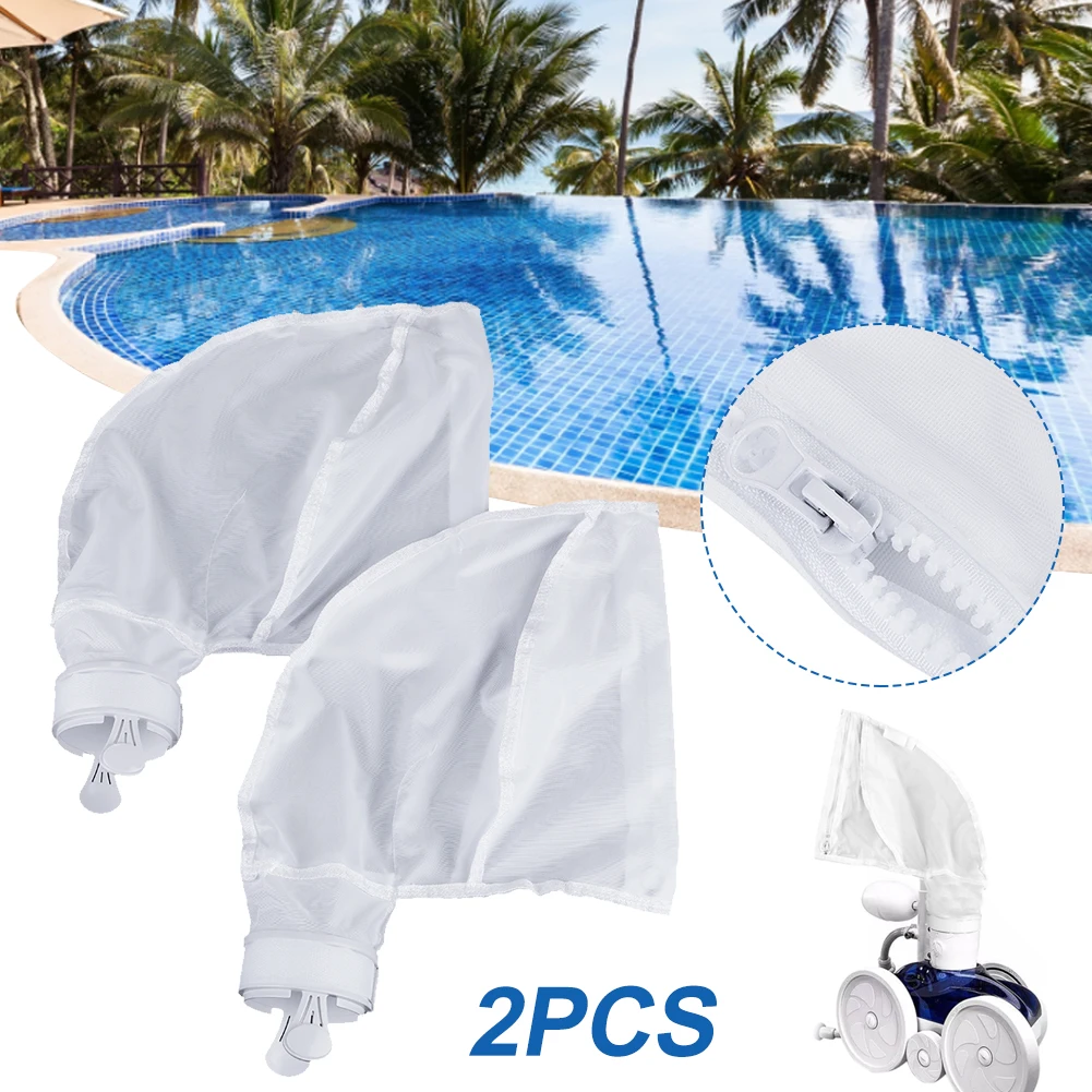 

Swimming Pool Filter Bag Zipper Replacement Filter Bag Pool Cleaner Bag for Polaris 280 480 Damage Free Enclosure Pool Skimmer