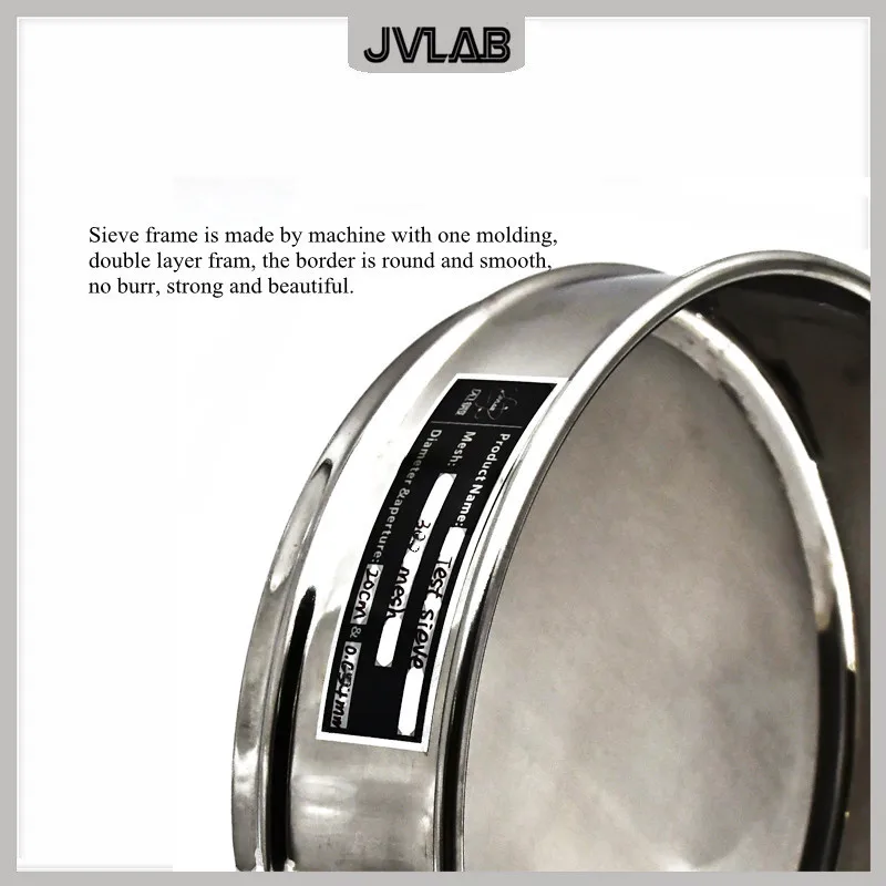 Лабораторный анализатор сито для отбора проб стандартное из нержавеющей стали