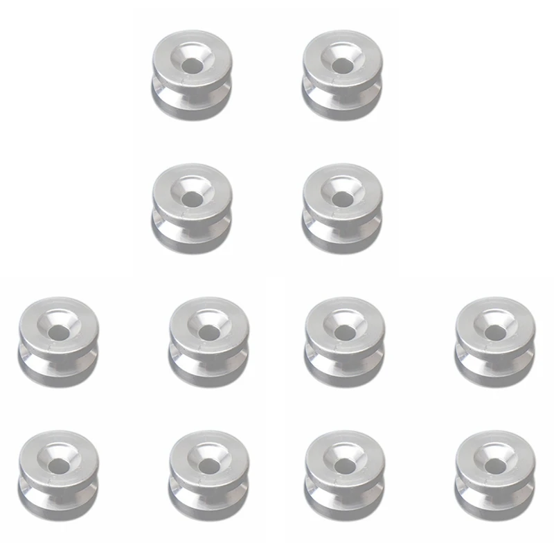 

12X Motorcycle Top Rear Luggage Tool Box Case Trunk Bracket Bushing Pad Spacers Buckle Accessories Universal