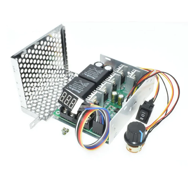 

1/2/3/5/10Pcs Bidirectional Forward Reverse Rotation DC Motor Governor With Digital Display Scale Tachometer 40A 12V24V36