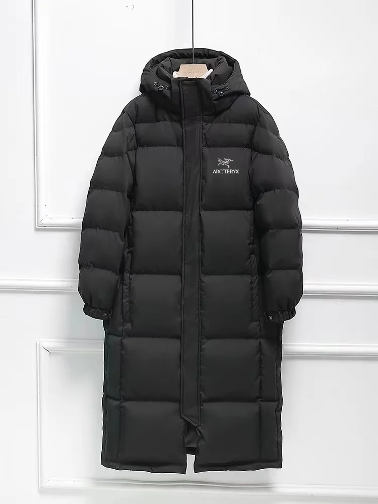 Пуховик ARCTERYX ветрозащитный против пятен морщин Тонкая посадка Зимняя согреться