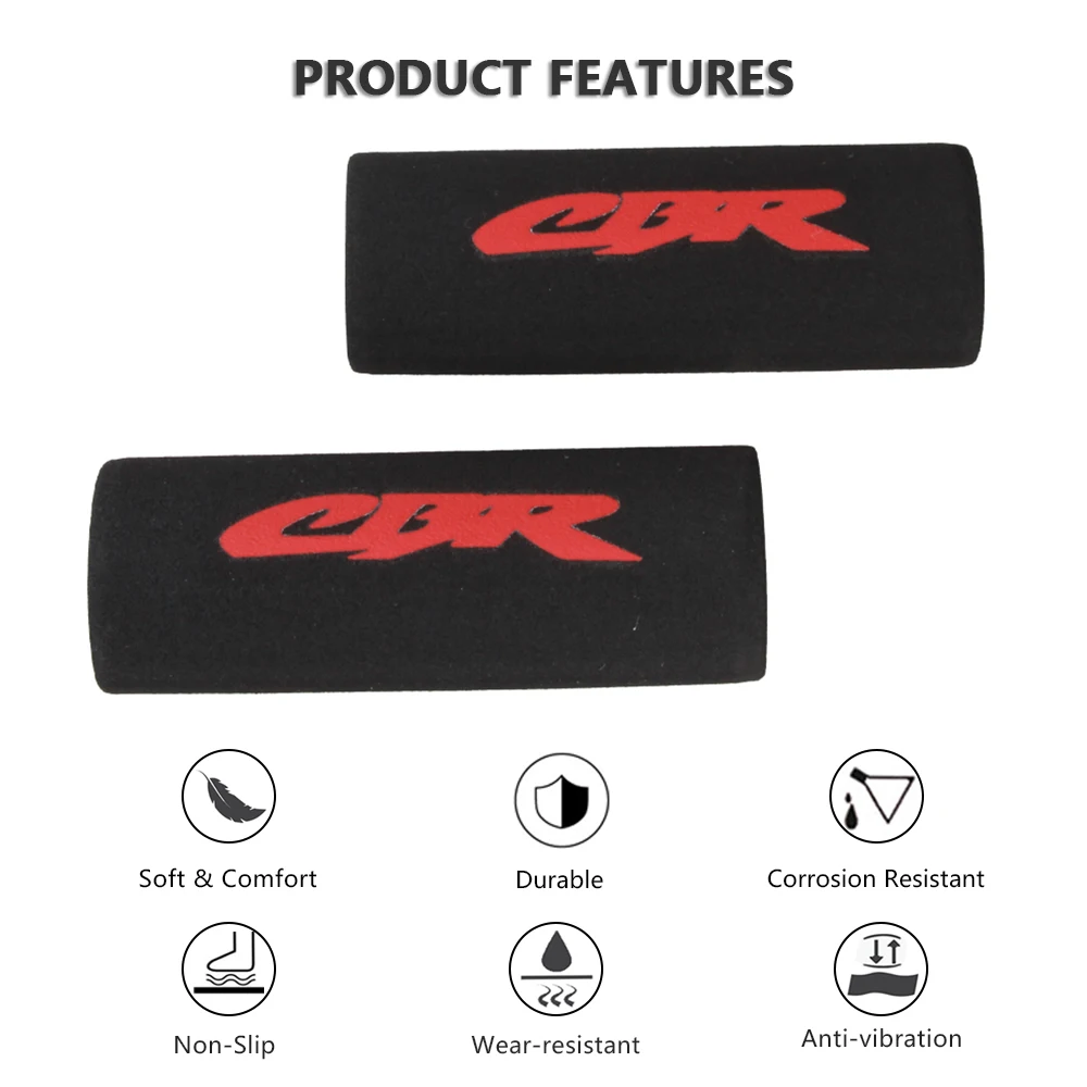 Губка захват CBR600F4i мотоциклетные ручки антивибрационные для Honda CBR600 CBR 600 F F2 F3 F4i 600F