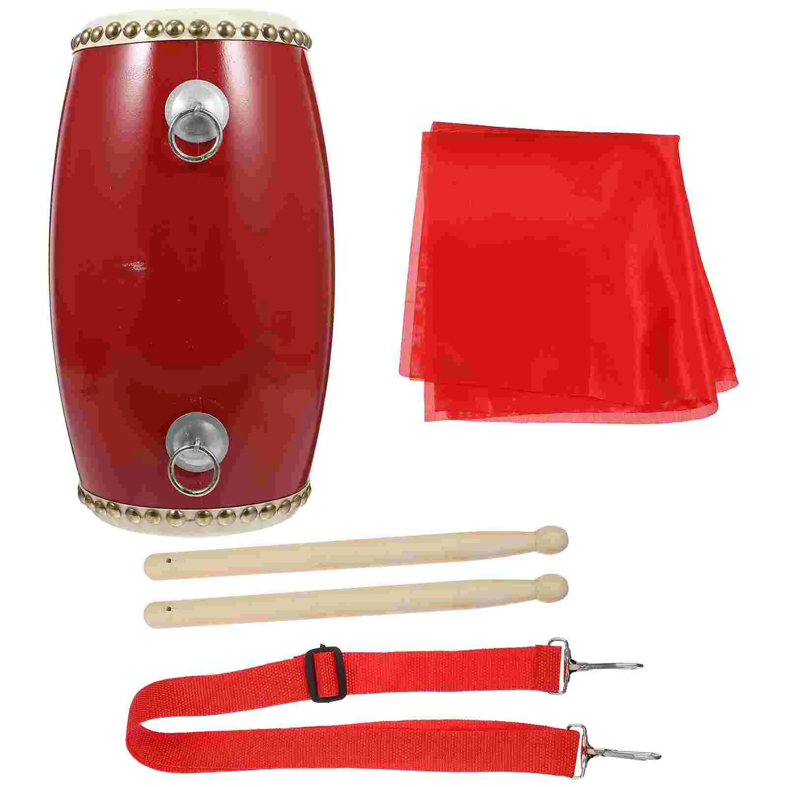 

1 Set Professional Sheepskin Waist Drum Performance Drum Funny Hand Drum