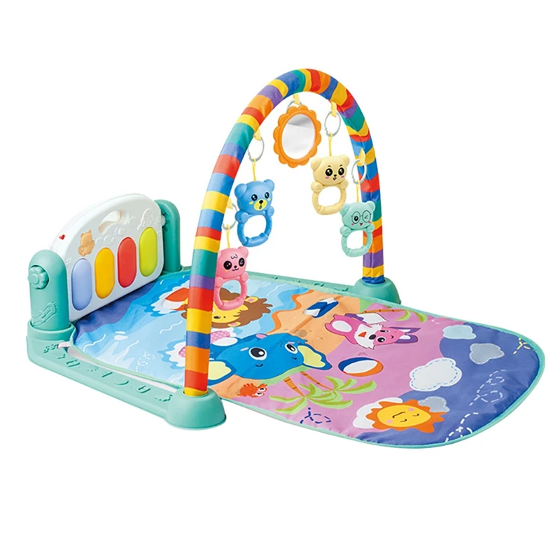 

Baby Gym Play Mat Infants Gym Activity Center Baby Activity Mat Baby Floor Mat Best Gift for Newborn Boys Girls