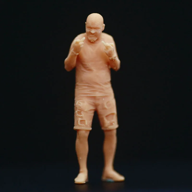 1:64 татуировки с надписью Beckon миниатюрная модель 1/87 1/43 песочный стол злодей сцена