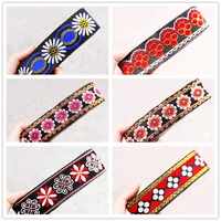 graphic floral embroidery flower ribbon ribbon lace decoration for clothing shoes home textile diy sewing fabric 48 styles