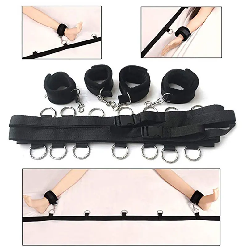 Adult Sex Products Erotic Bondage Bed Games Bondage Set Wome