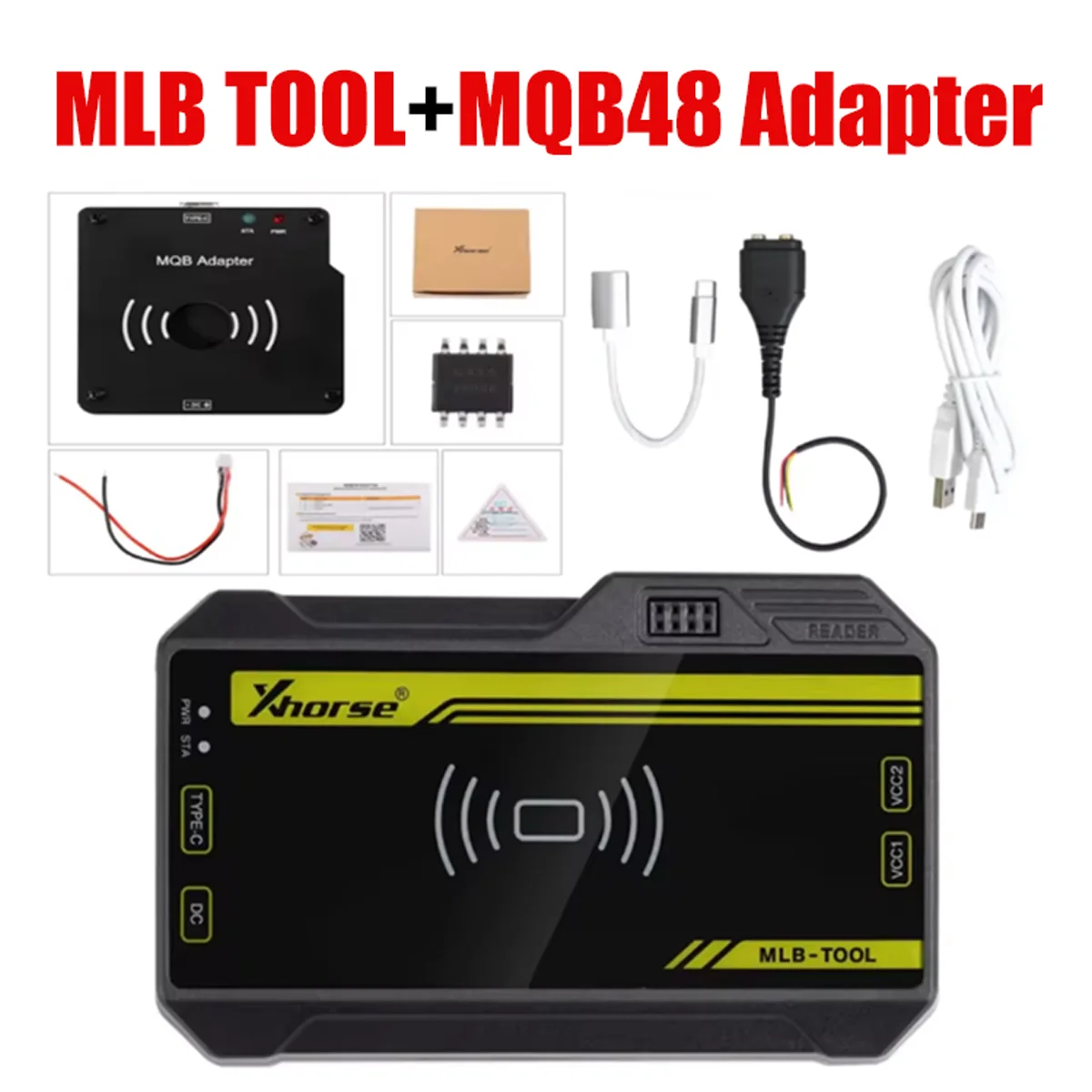 Фото Программатор ключей Xhorse MLB Tool XDMLB0 для VW и Audi MQB, совместим с адаптерами XDMQBAGL MQB48 и адаптером XDMLBPGL. №2
