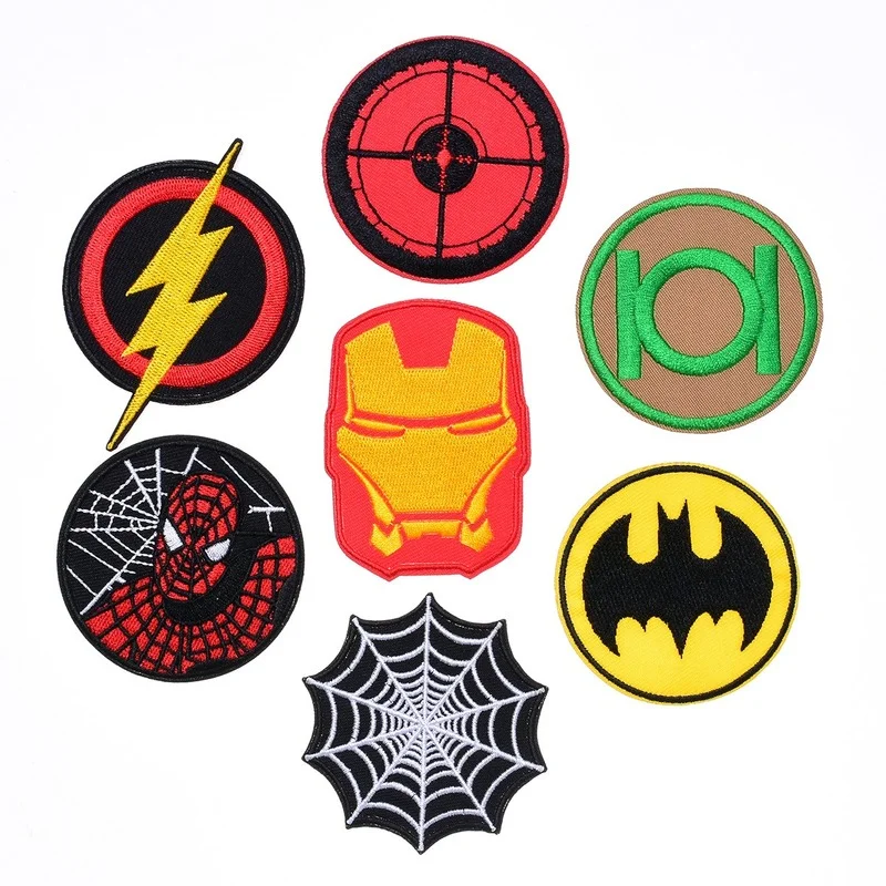 Набор милых нашивок Marvel с животными для детской одежды самодельная футболка