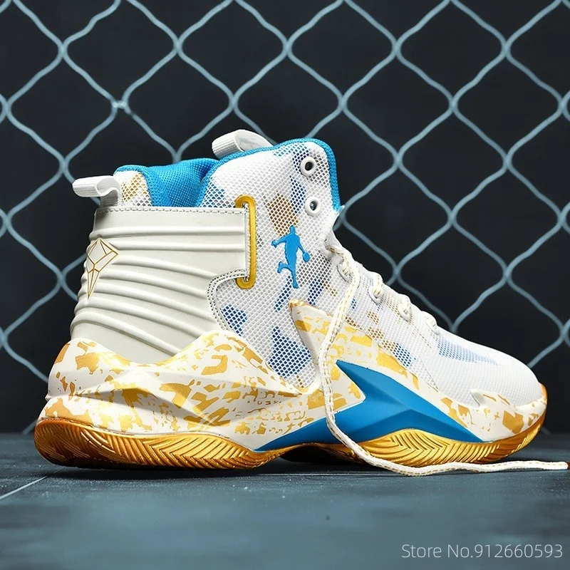 

Men's Basketball Shoes Breathable Cushioning Non-Slip Wearable Sports Shoes Gym Training Athletic Basketball Sneakers for Women