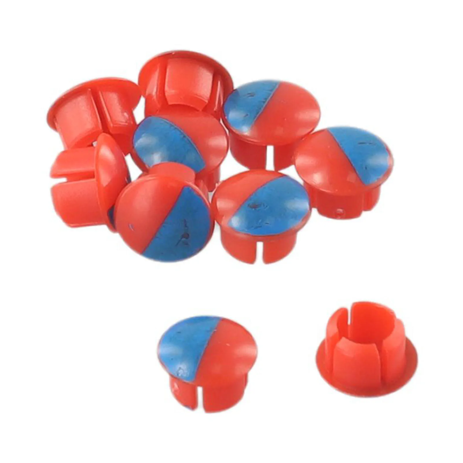 

Mixer Tap Water Sign Plastic 10pcs 8.75*6.8*5.85mm Accessories Bathroom Faucet Handle For 7mm For Kitchen Indicate