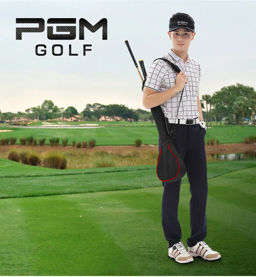 

PGM Golf Bags Outdoor Practice Training Golf Waterproof Foldable Design Portable 3 Clubs for Men and Women Sports Ball Pack