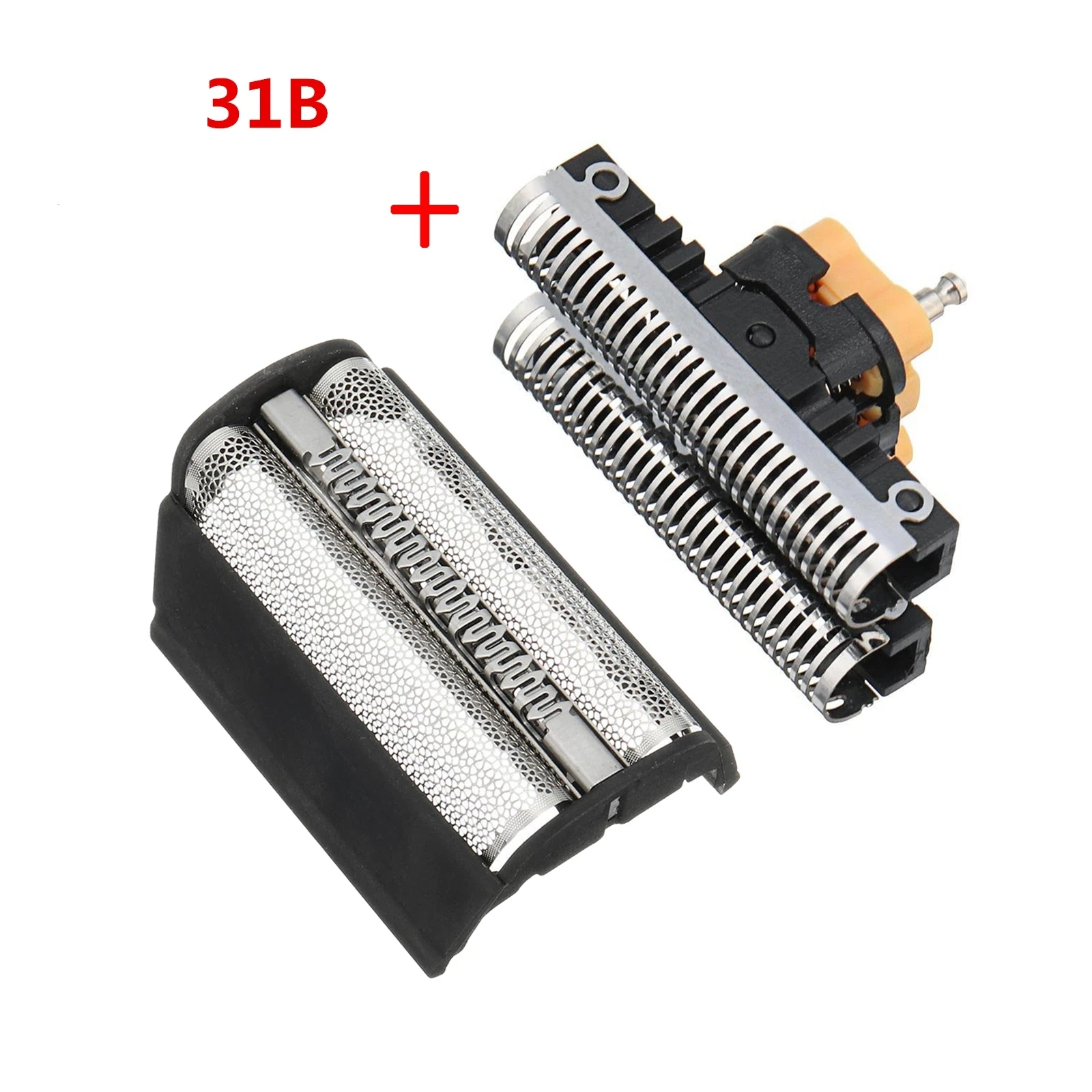

31B Shaver Replacement Shaver Head Foil &amp Cutter Braun 5000/6000 Series 360 380 5312 5485 5610 6515 6518 6520 6525 6550 5468