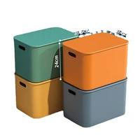 sundries container toy snack storage basket wardrobe living room home storage box plastic storage box
