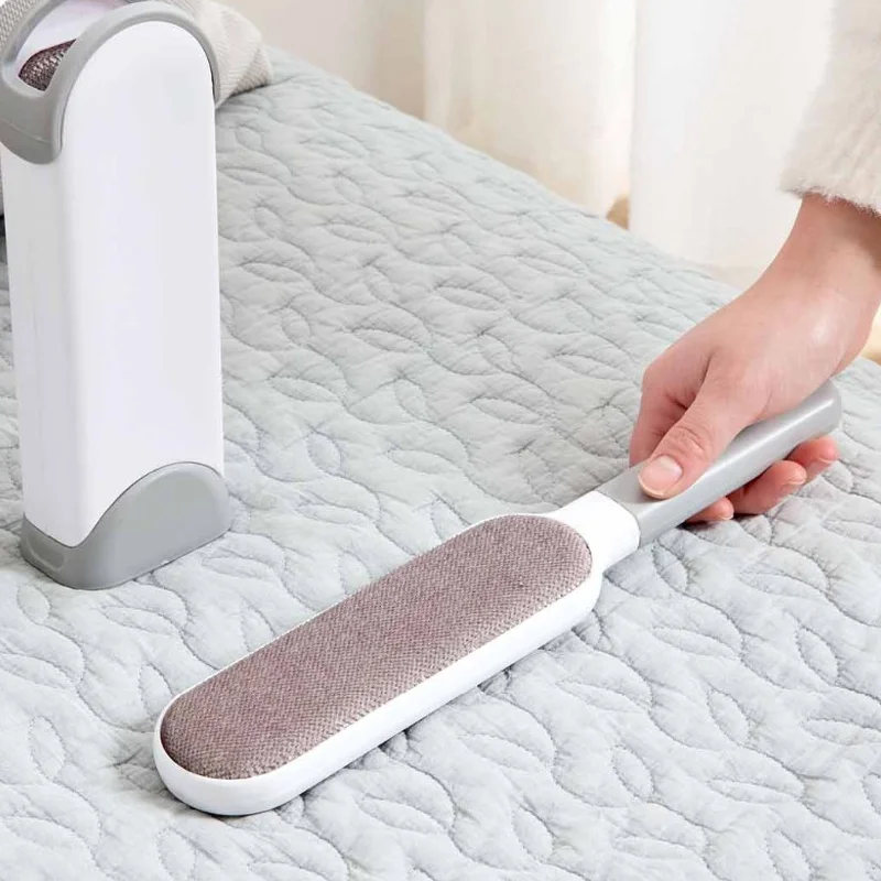 

Pet Bristle Brush Double Lint Remover Fur Scrub Clothes Bag Clean Magic Dust Brushes Self-Cleaning Reusable Brush