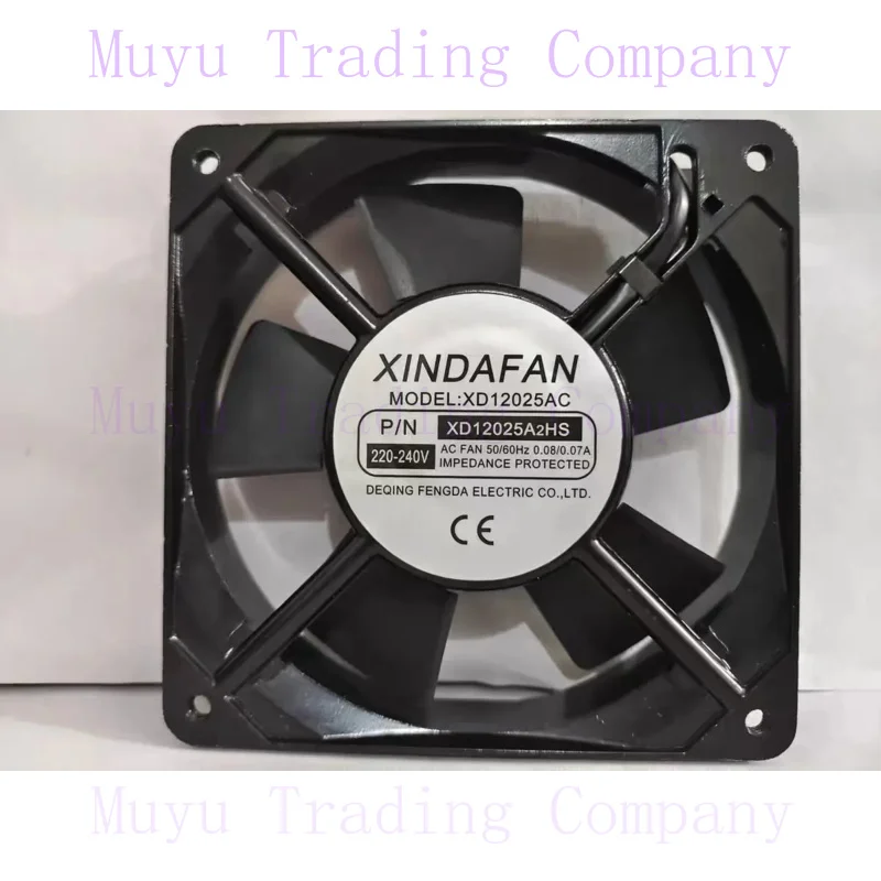 ДЛЯ XINDAFAN XD12025AC AC 240 В 0 08 А 120x120x25 мм 2-проводной серверный квадратный вентилятор