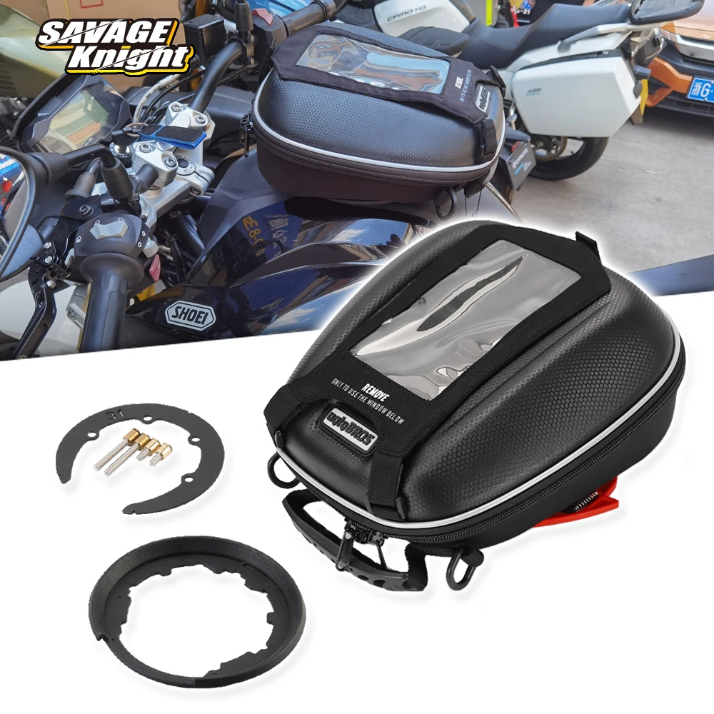 

Motorcycle Luggage Tank Bag For BMW G310GS G310R 2016-2022 G 310 GS R Saddlebags Tankbag Ring Mount Directly Fuel Filler Casing