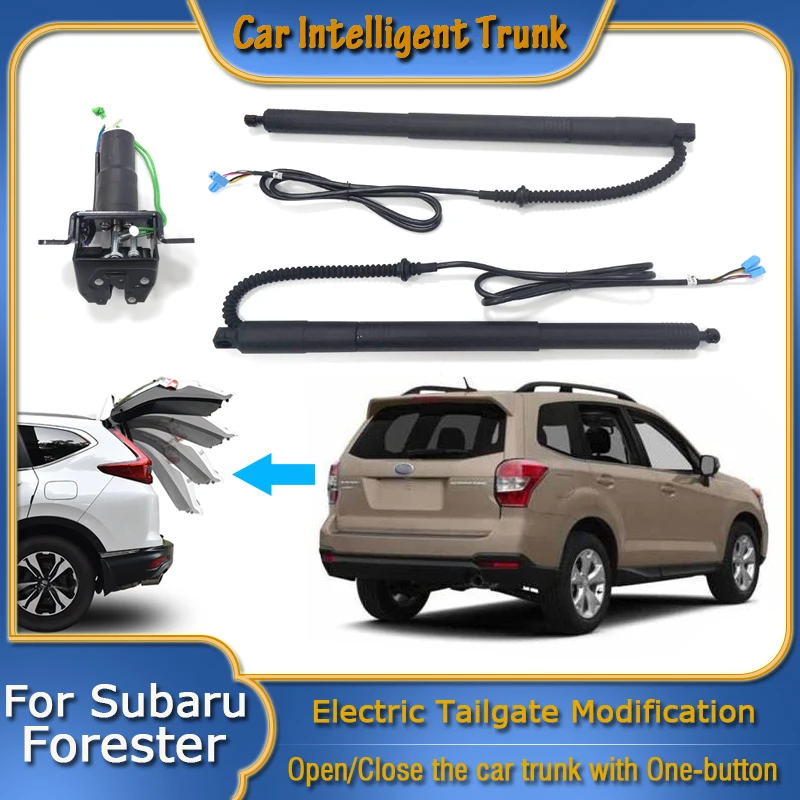 

For Subaru Forester SJ 2012~2018 Car Power Trunk Opening Electric Suction Tailgate Intelligent Tail Gate Lift Strut Modification