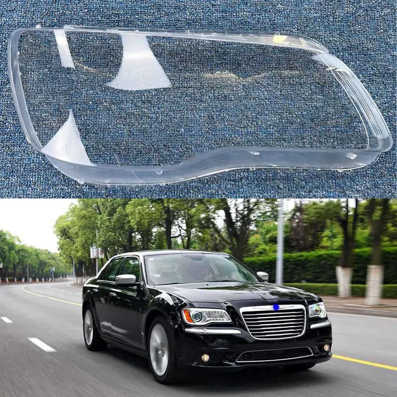 

Автомобильные аксессуары для Chrysler 300C 2011-2017, прозрачная накладка на фару, абажур, объектив из оргстекла