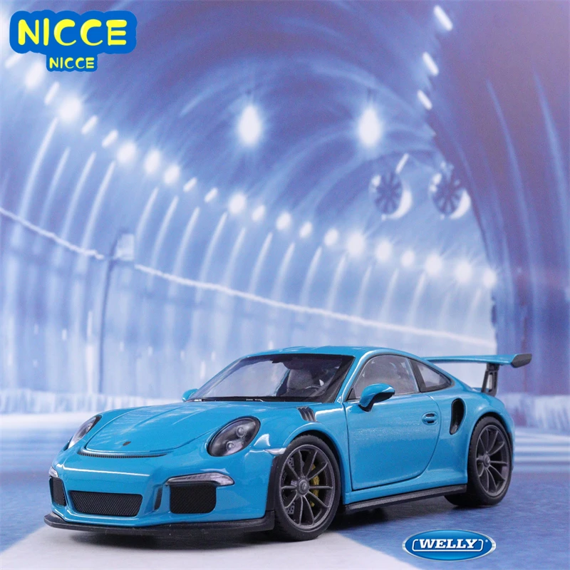 

Welly 1:24 2016 Porsche 911 GT3 RS Red Car Alloy Car Model Car Decoration Collection Gift Toy Die Casting Model Toy B59