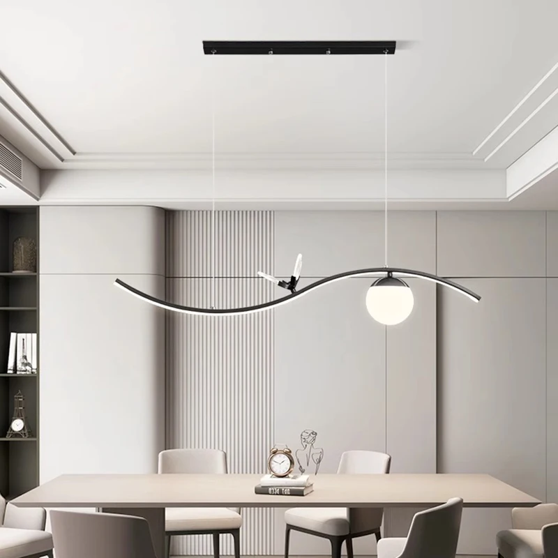 Современные подвесные светильники для столовой комнатное освещение потолочная