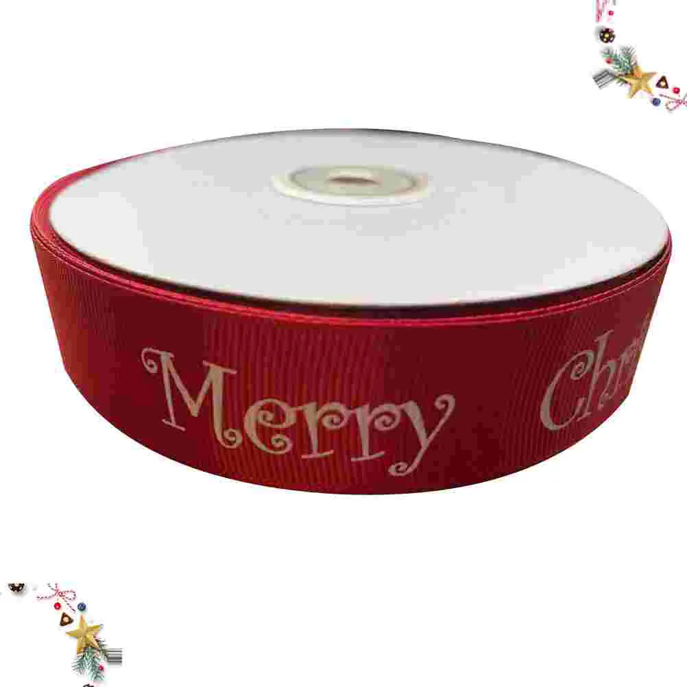

1 PC Christmas Ribbon Reusable 50 Wrapping Ribbon Streamer Riband for Clothes DIY Craft Present