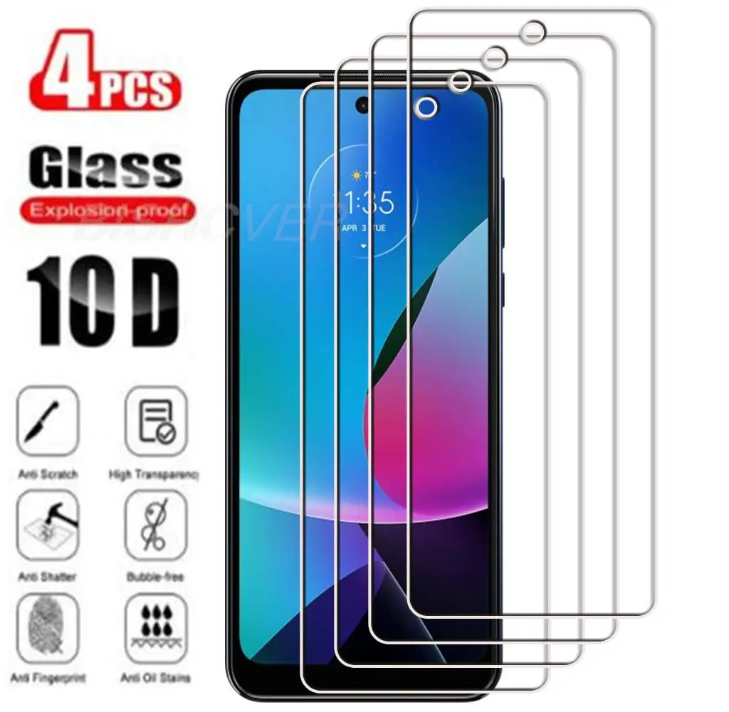 

4 шт. закаленное стекло для Motorola Moto G Play (2023) 6,5 дюйма MotoGPlay GPlay 2023 Защитная пленка для экрана 9H