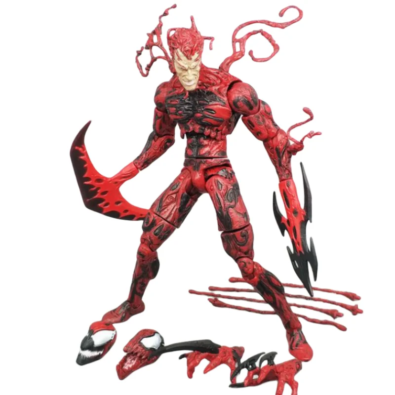 

Marvel anime model Avengers cartoon personality movable massacre venom hand-made head-changing weapon decoration puppet toy gift
