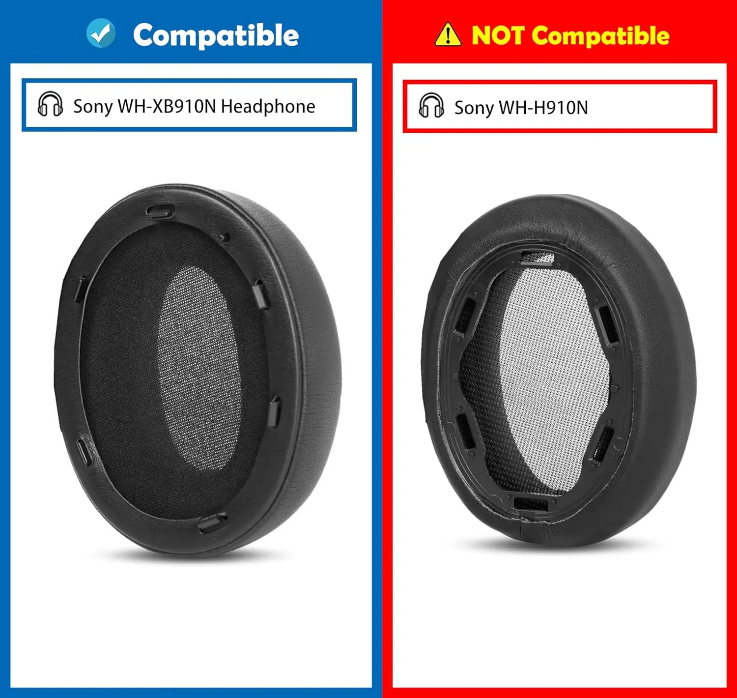 Сменные амбушюры WH XB910N для наушников Sony WH-XB910N