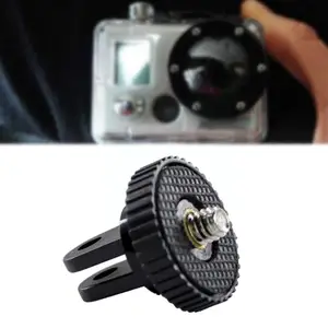 Large Hole 5mm Small Ant Photography Camera Hero4 Connector Accessories Hero4/3+2/1 Screw Tripod Camera Head Gopro P3P5