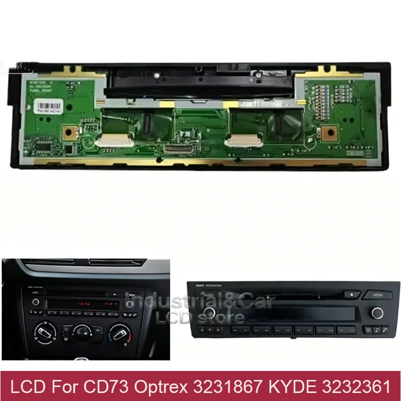 Фото ЖК-дисплей для CD73 Optrex 3231867 KYDE 3232361, модули ЖК-экранов для автомобильных аудиосистем №2