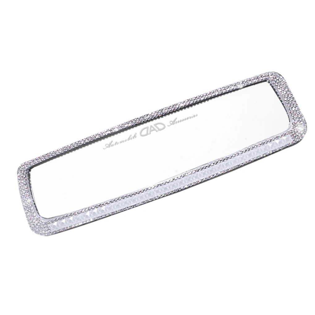 

Car Rearview Mirror Cover Universal Vehicle Accessory Shiny Reflector Mirrors Trim Case Replacement Modified Component