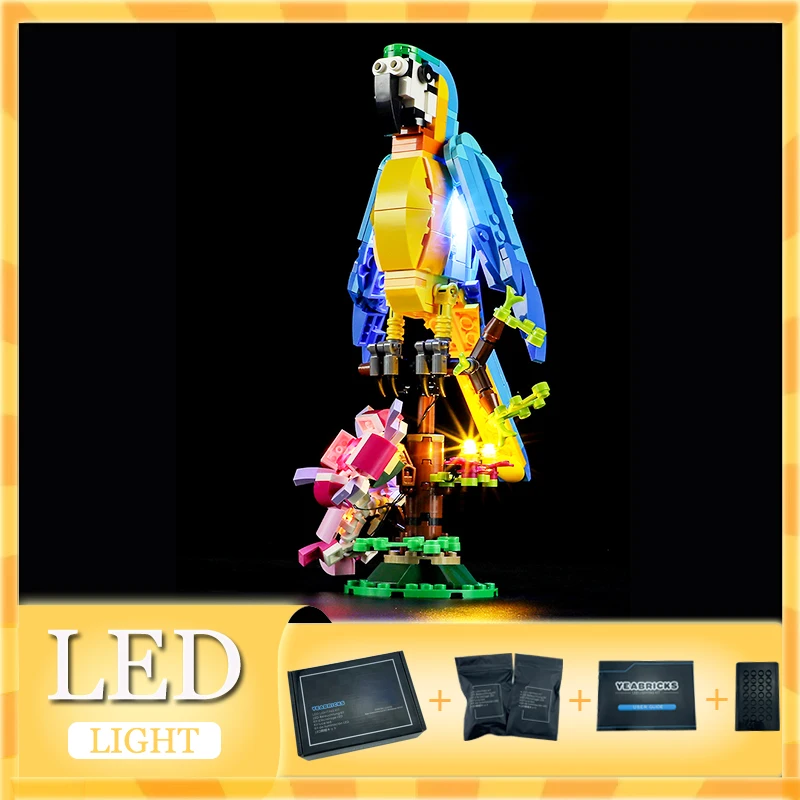 Комплект светодиодных фонарей сделай сам для LEGO 31136 Creator экзотический попугай 3 в 1