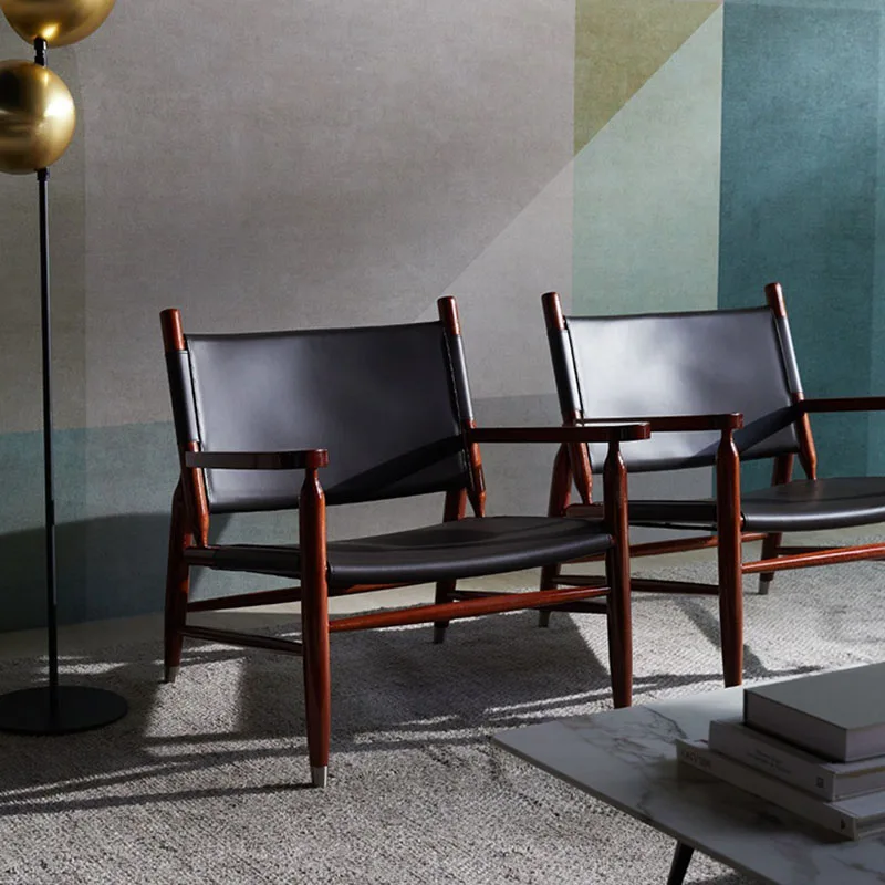 

Кресло для отдыха в нордическом ретро стиле, кресло для отдыха на балконе, креативное охотничье кресло, диванное кресло