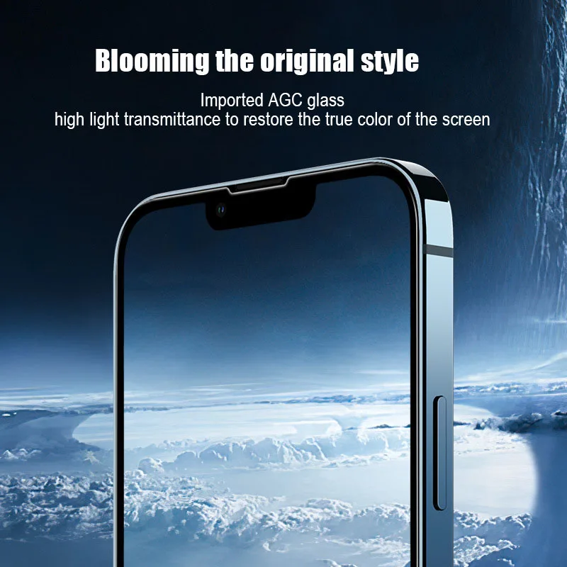 Mobile Phone Tempered Film Screen Protectors Full Screen Mobile Phone Accessories for Iphone 13 Mini/13 Pro Max Lens Protector