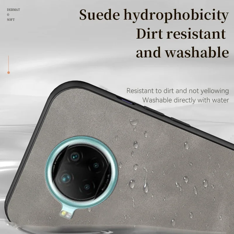 Для Xiaomi Mi 10T Lite 5G чехол противоударный бампер кожаные силиконовые чехлы для