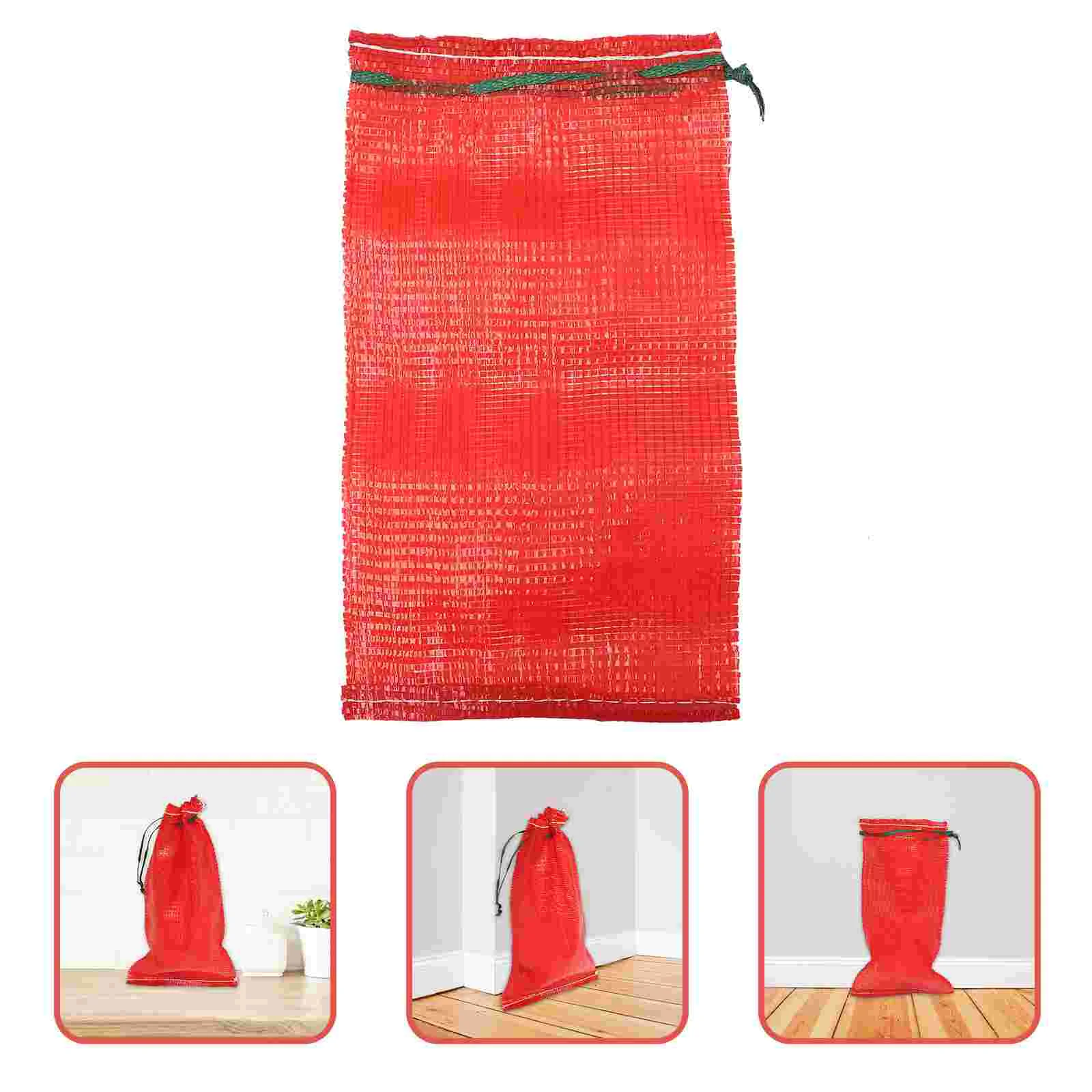 

25 Pcs Weaving Nets Bag Bags Onion Mesh Vegetable Polypropylene Produce Storage