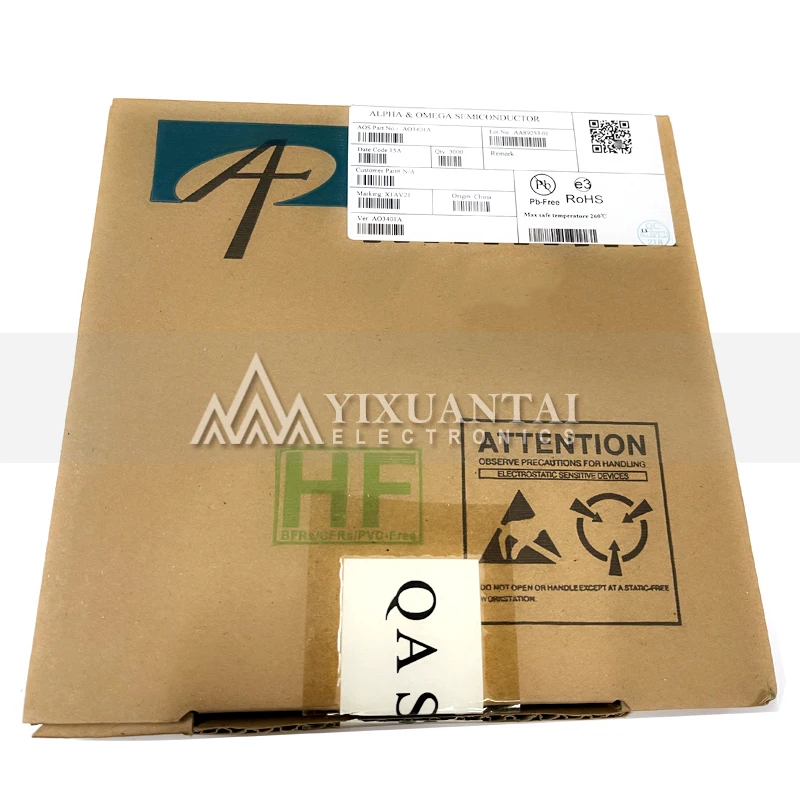 AO3401A AO3401 SOT23 100 А маркировка X1xx X1AV [TRANS MOSFET P-CH 30V 4A 3-контактный SOT-23 T/R】 100% оригинал шт.