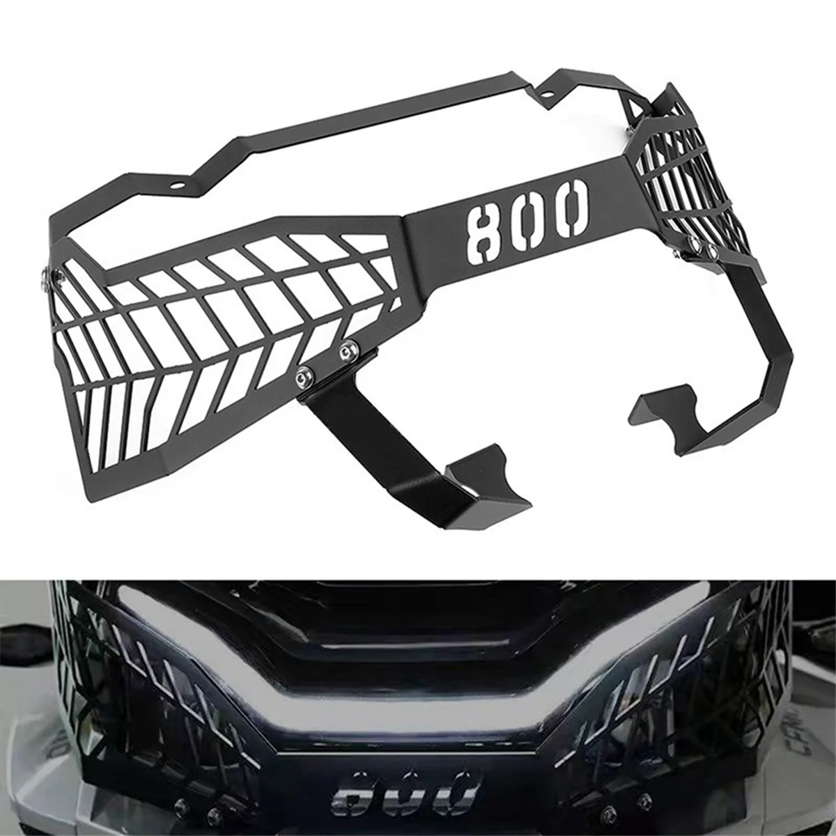 Защитная пленка для мотоцикла защита передней лампы крышка решетка 800 MT 2021 2022