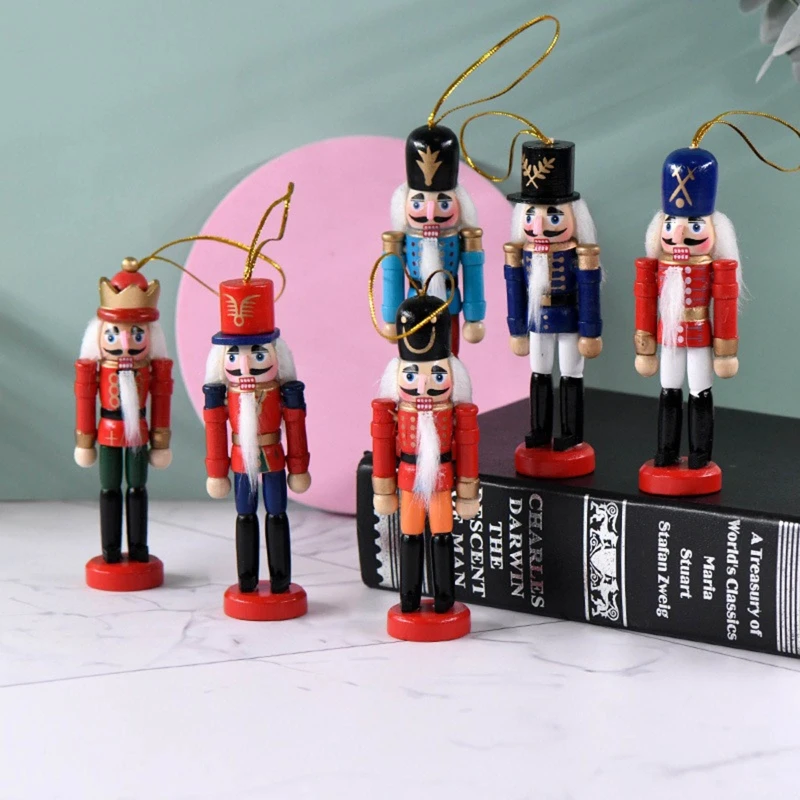 

Figures Puppet Christmas Nutcrackers Christmas Wooden Nutcracker Soldier 13cm
