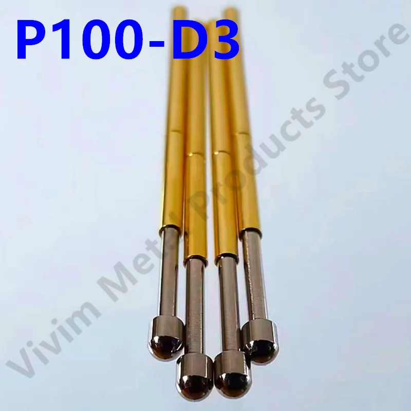 100 шт. пружинные щупы P100-D3 с никелевым покрытием диаметром 1 80 мм | Строительство и