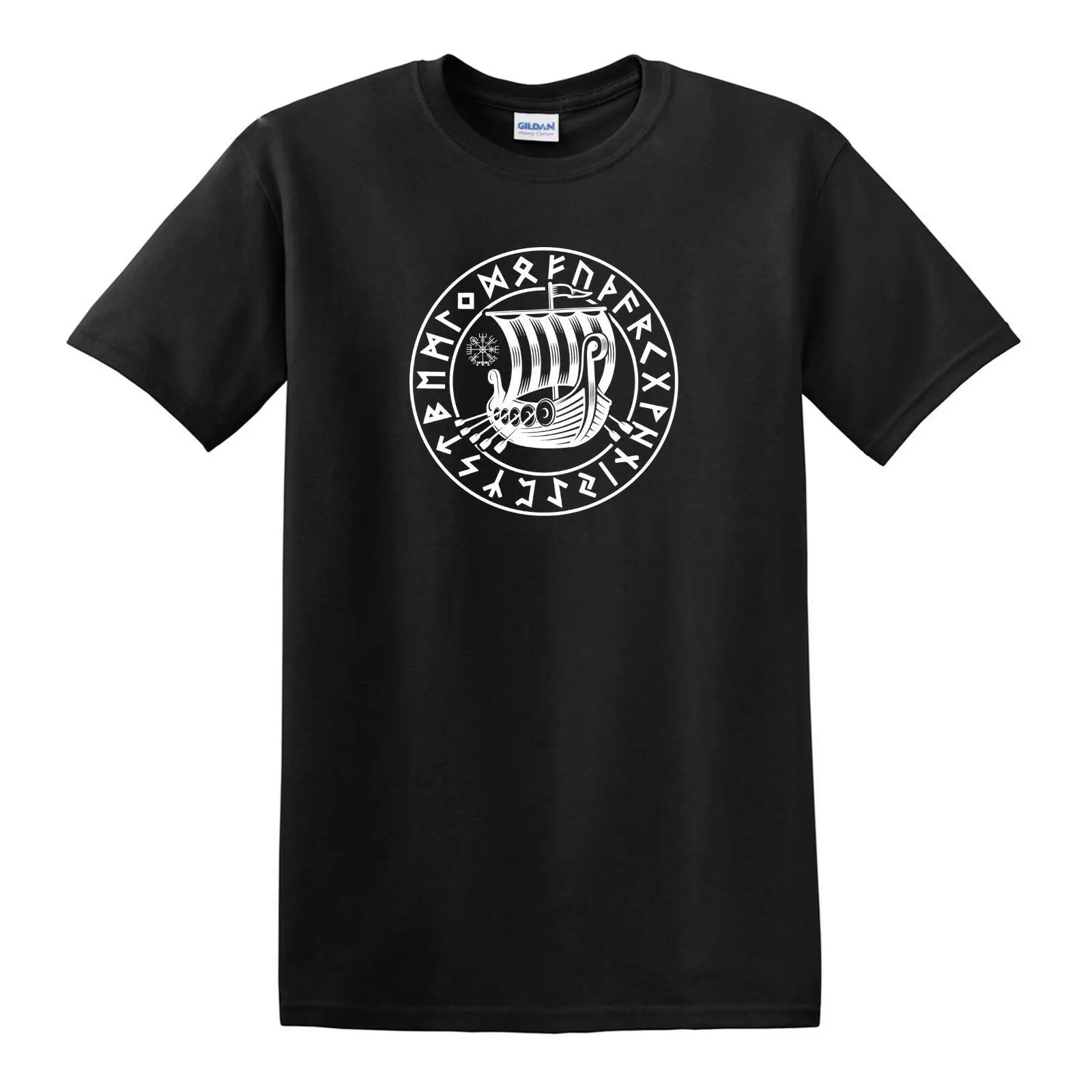 

Viking DRAKKAR longboat T-SHIRT - Norse Odin Viking Ragnarok Valhalla Loki