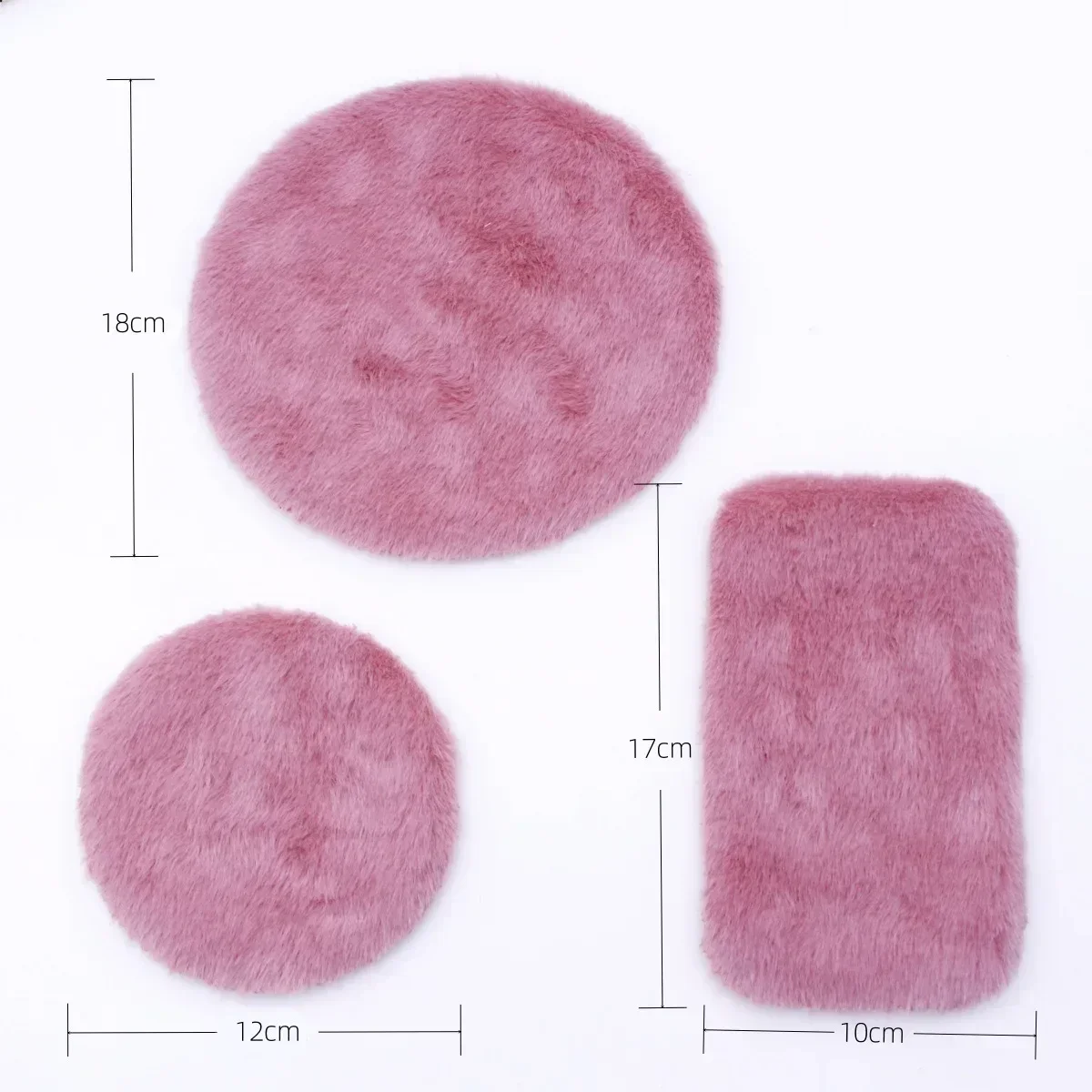 Масштаб 1/12 плюшевый ковер для кукольного домика аксессуары кукол в